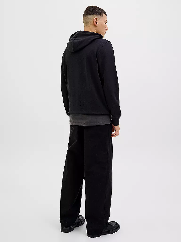 JACK & JONES | Kapuzensweater - Hoodie JJHAWAII | schwarz