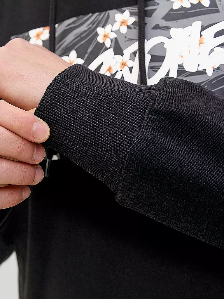 JACK & JONES | Kapuzensweater - Hoodie JJHAWAII | schwarz