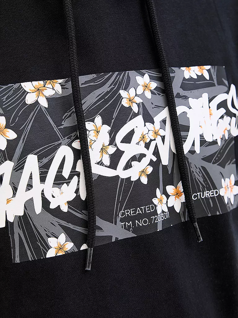 JACK & JONES | Kapuzensweater - Hoodie JJHAWAII | schwarz