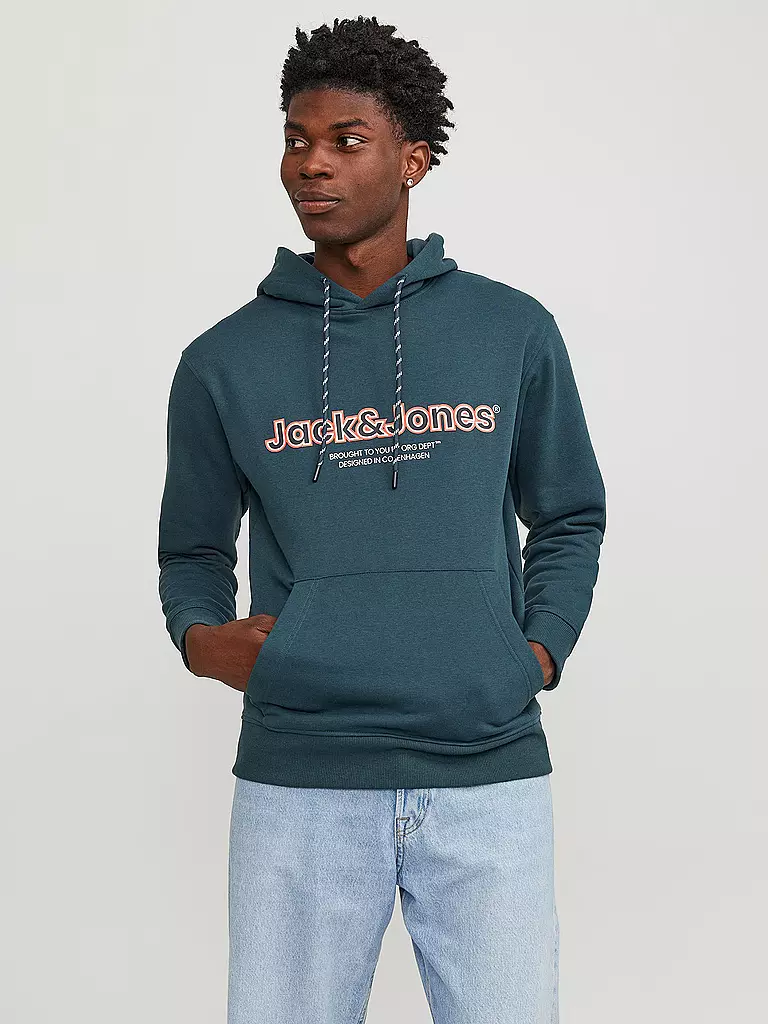 JACK & JONES | Kapuzensweater - Hoodie JORLAKEWOOD | dunkelgrün