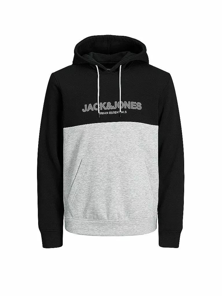 JACK & JONES | Kapuzensweater JJEURBAN  | schwarz