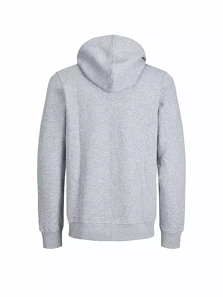 JACK & JONES | Kapuzensweatjacke JJESTAR  | grau