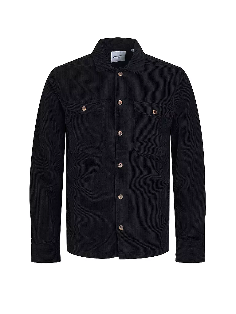 JACK & JONES | Overshirt JJEDALLAS | schwarz