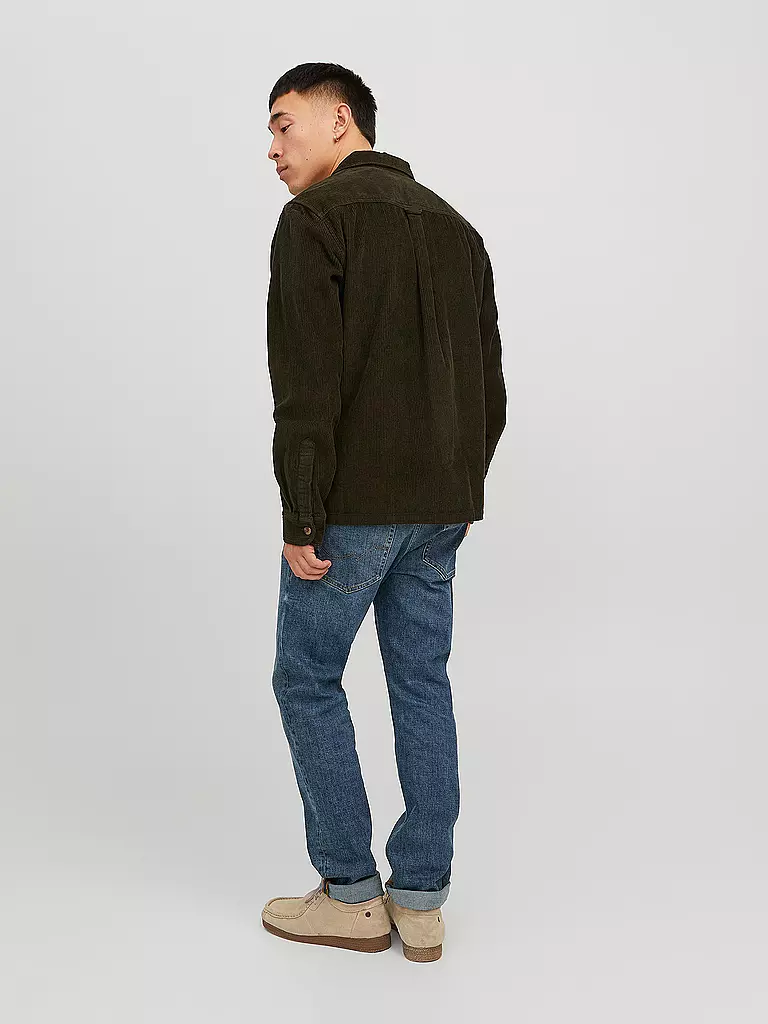 JACK & JONES | Overshirt JJEDALLAS | schwarz