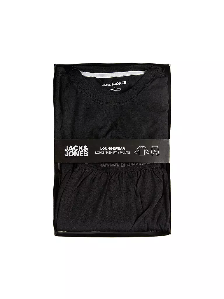 JACK & JONES | Pyjama Set JACAXEL  | schwarz