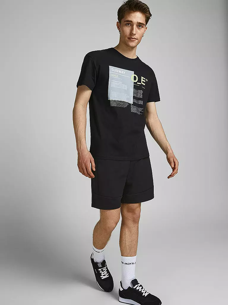 JACK & JONES | Shorts JPSTGORDON | schwarz