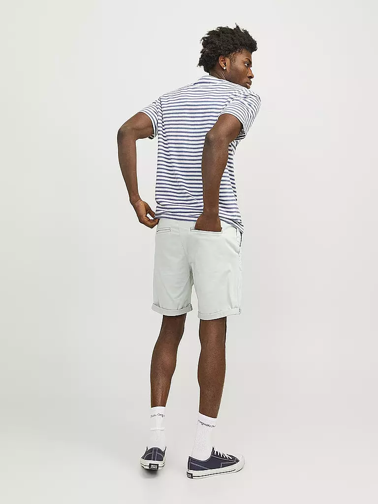 JACK & JONES | Shorts Regular Fit | hellgrün