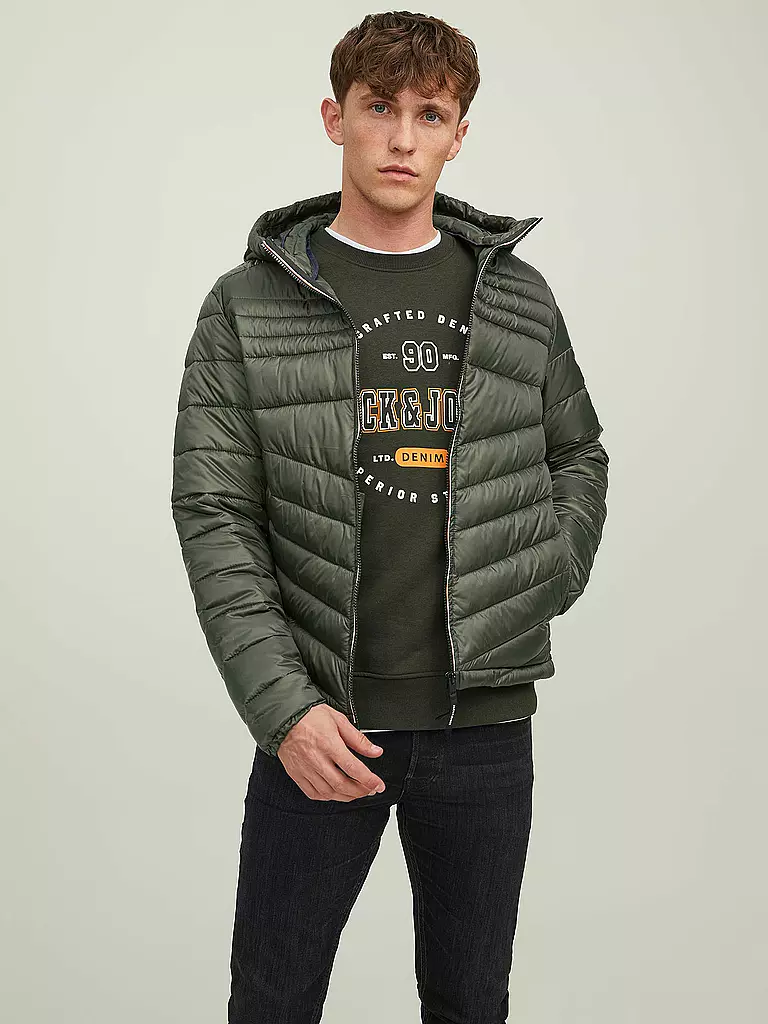 JACK & JONES | Steppjacke JJEHERO  | olive