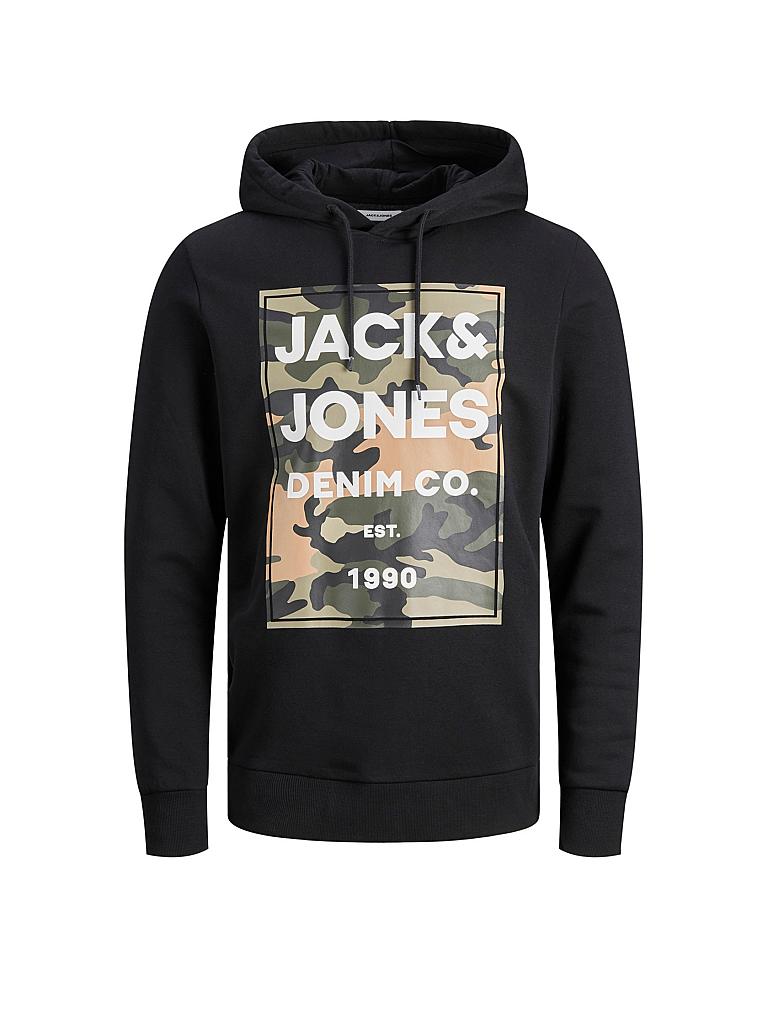 JACK & JONES | Sweater " JJCAMOMAN " | schwarz