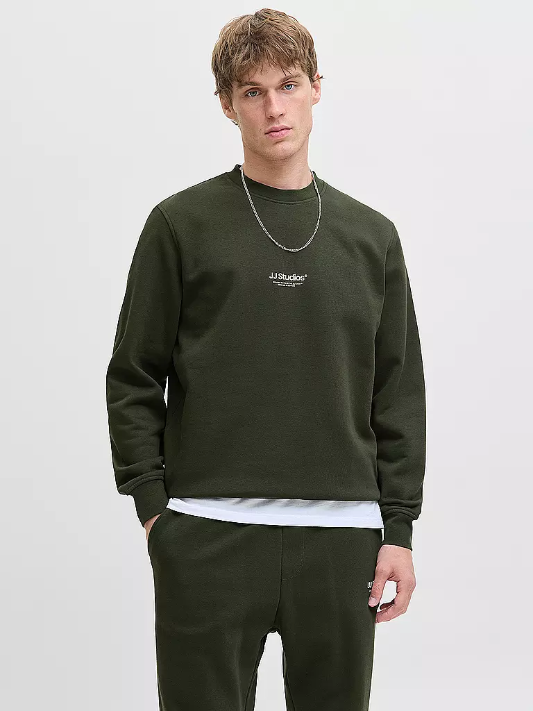JACK & JONES | Sweater JJESOHO | olive