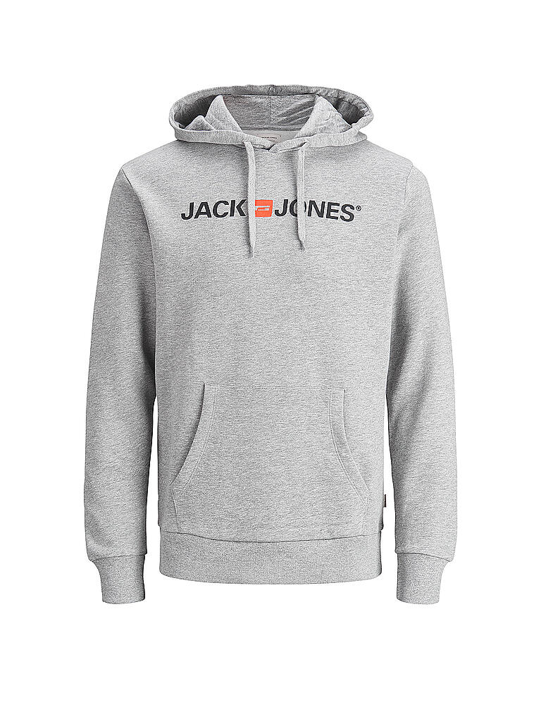 JACK & JONES | Sweater-Hoodie | grau