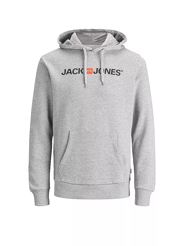 JACK & JONES | Sweater-Hoodie | grau