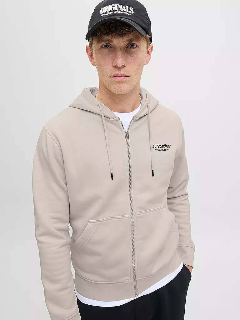 JACK & JONES | Sweatjacke  | creme