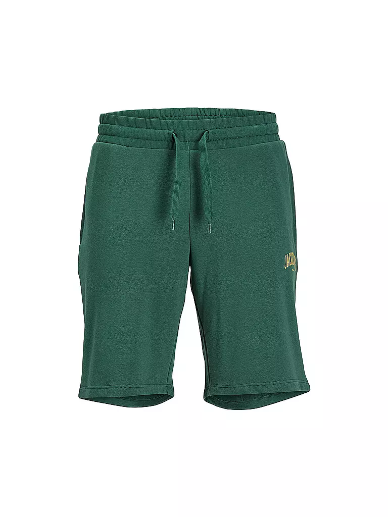 JACK & JONES | Sweatshorts JPSTKANE  | dunkelgrün