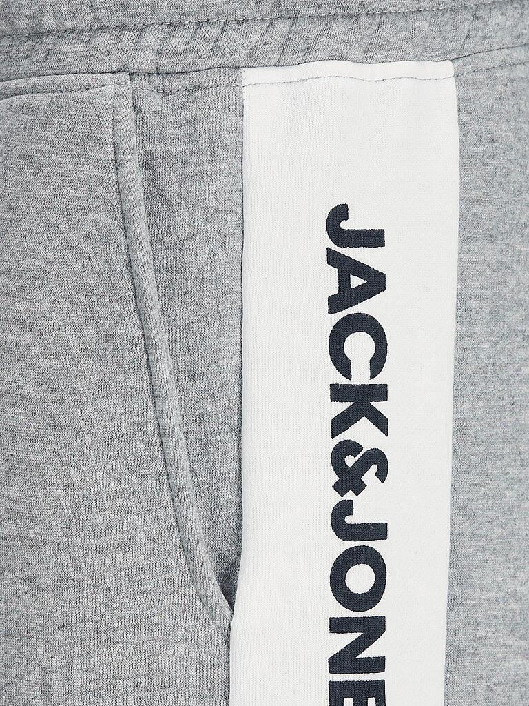 JACK & JONES | Sweatshorts | grau