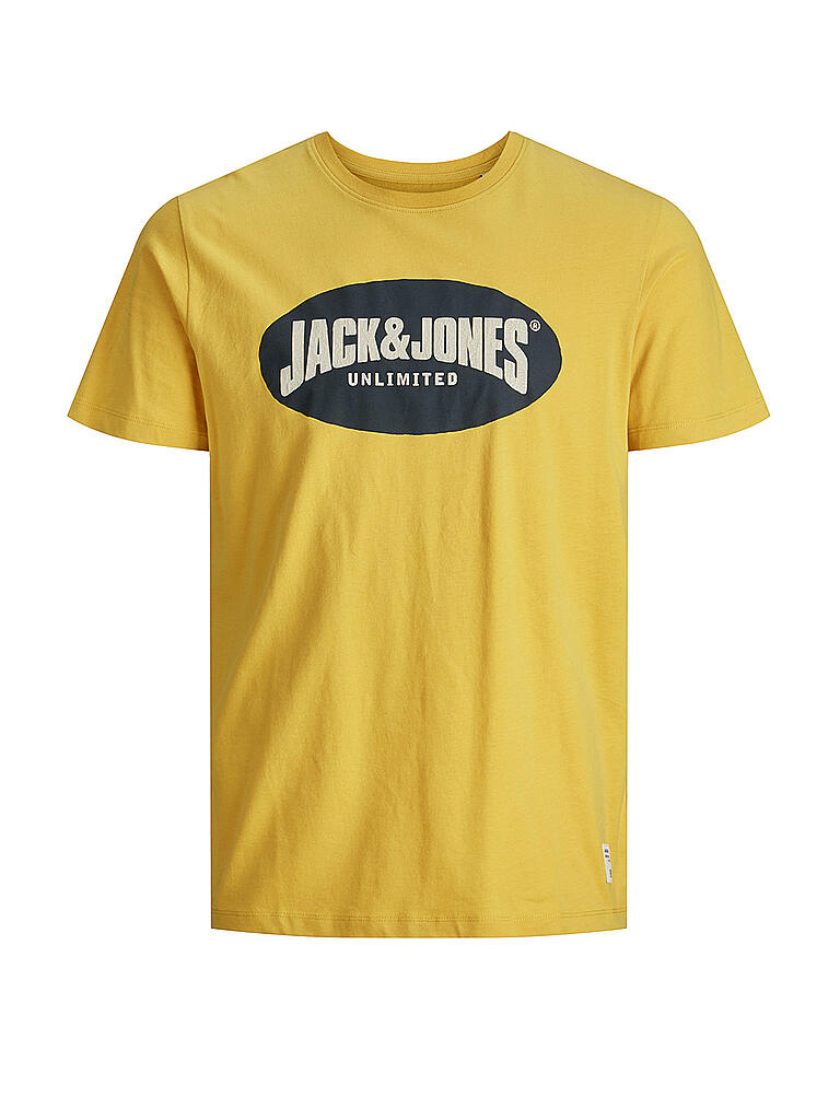 JACK & JONES | T Shirt JOR30HISTORY | gelb