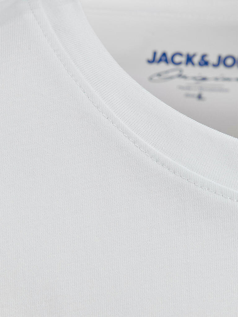 JACK & JONES | T Shirt JORBLURRY  | weiß