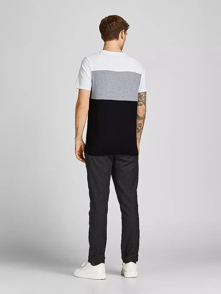 JACK & JONES | T-Shirt  JJELOGO | schwarz