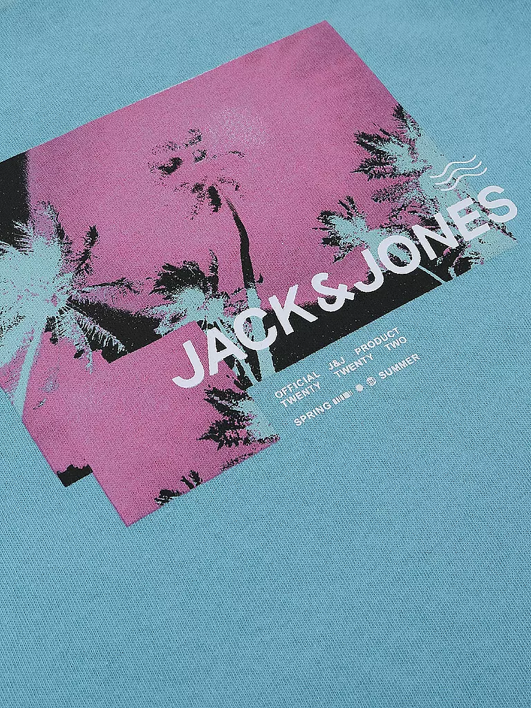 JACK & JONES | T-Shirt JCOSTAYCAY | türkis