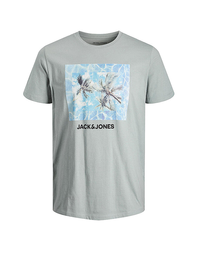 JACK & JONES | T-Shirt JJBILLBOARD  | grau