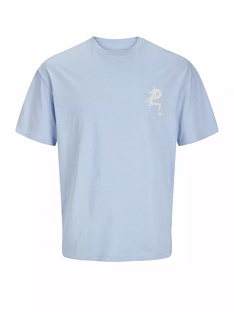 JACK & JONES | T-Shirt JJCHARGE  | hellblau