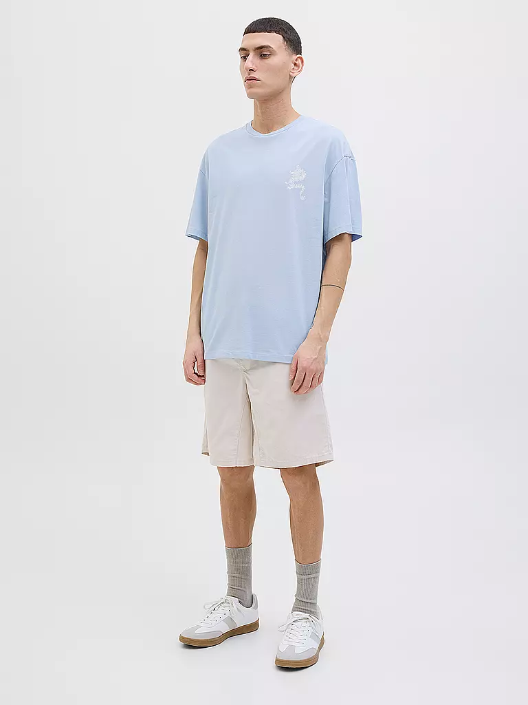 JACK & JONES | T-Shirt JJCHARGE  | hellblau