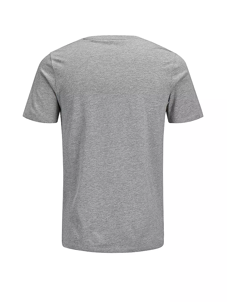 JACK & JONES | T-Shirt JJECORP | grau