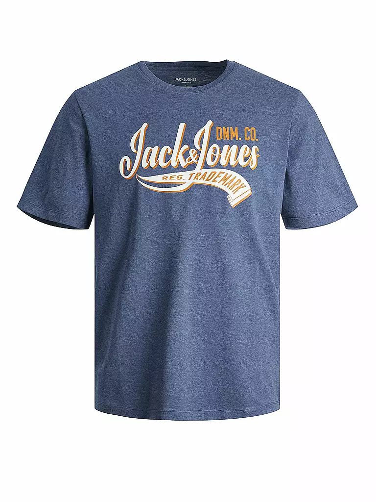 JACK & JONES | T-Shirt JJELOGO | blau