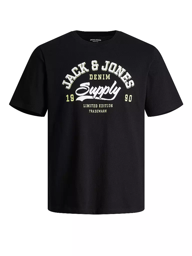 JACK & JONES | T-Shirt JJELOGO | schwarz