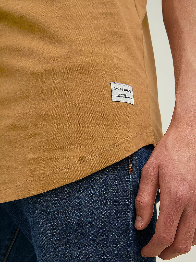 JACK & JONES | T-Shirt JJENOA | senf