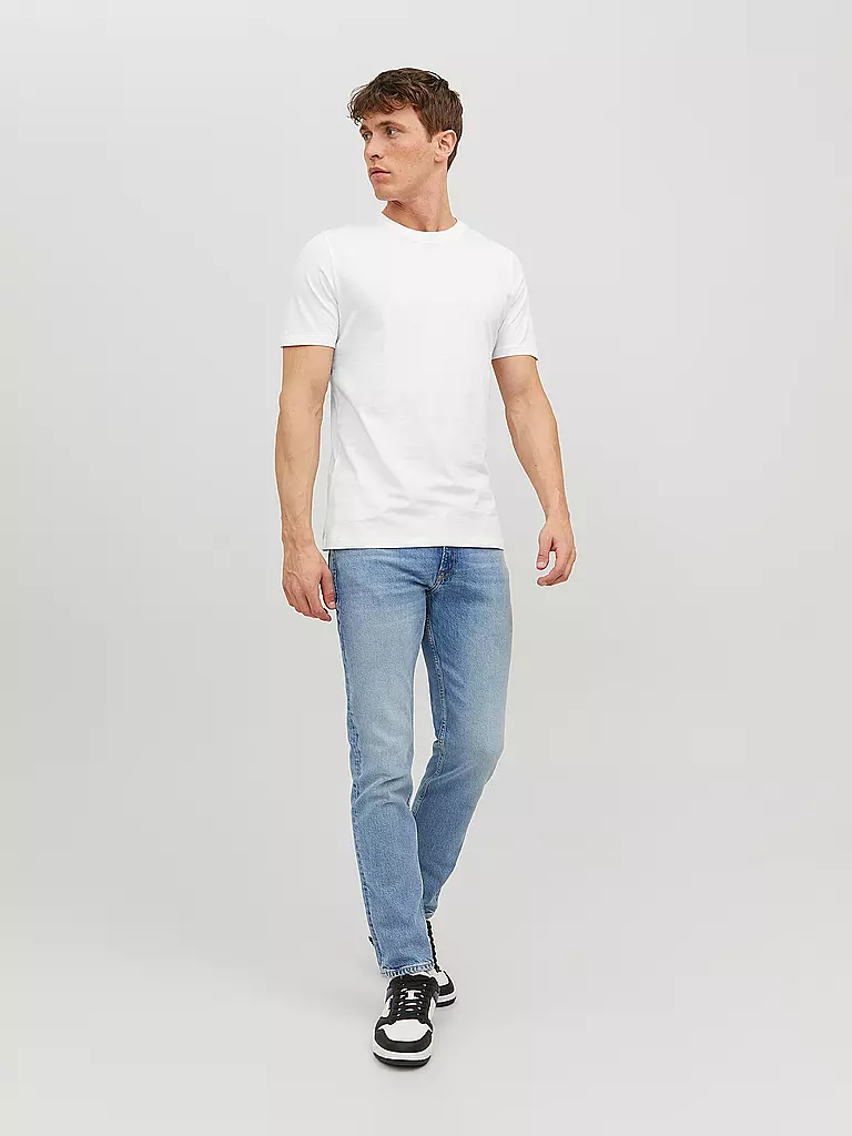 JACK & JONES | T-Shirt JJEORGANIC | weiss