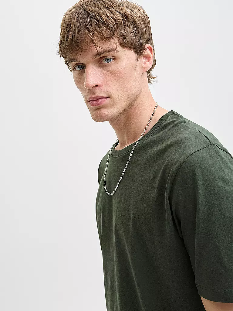 JACK & JONES | T-Shirt JJEORGANIC | olive