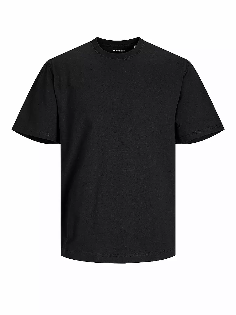 JACK & JONES | T-Shirt JJERELAXED  | schwarz