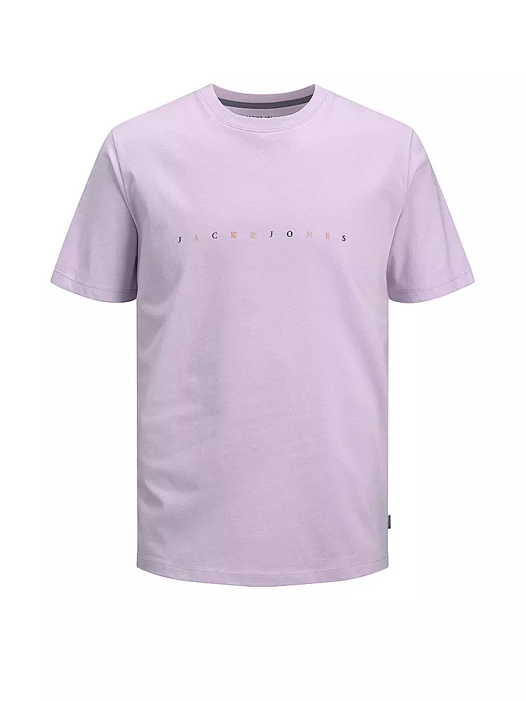 JACK & JONES | T-Shirt JJFONT | lila