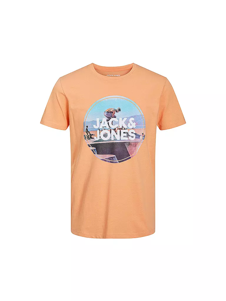 JACK & JONES | T-Shirt JJGEM  | orange