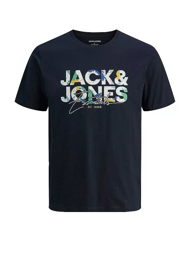 JACK & JONES | T-Shirt JJGEPLAS | dunkelblau