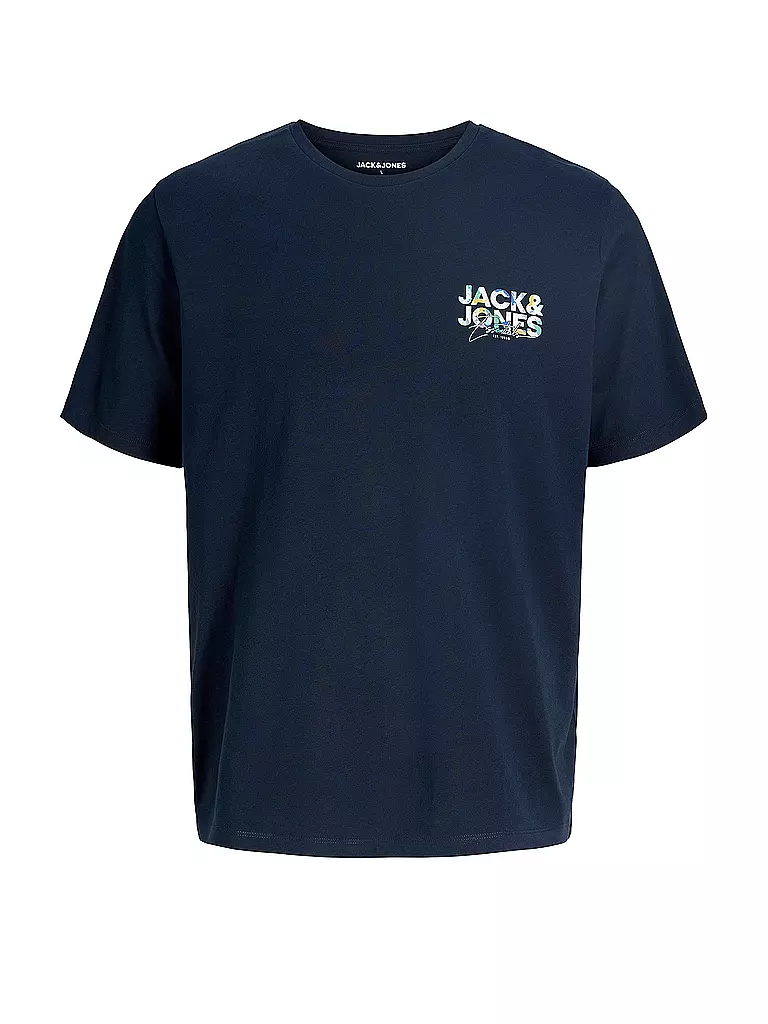 JACK & JONES | T-Shirt JJGEPLAS | dunkelblau