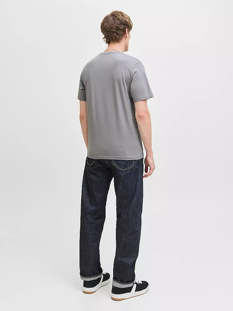 JACK & JONES | T-Shirt JJGEPLAS | grau