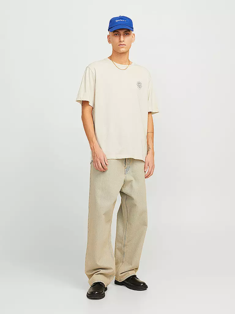 JACK & JONES | T-Shirt JJJACKIE | beige