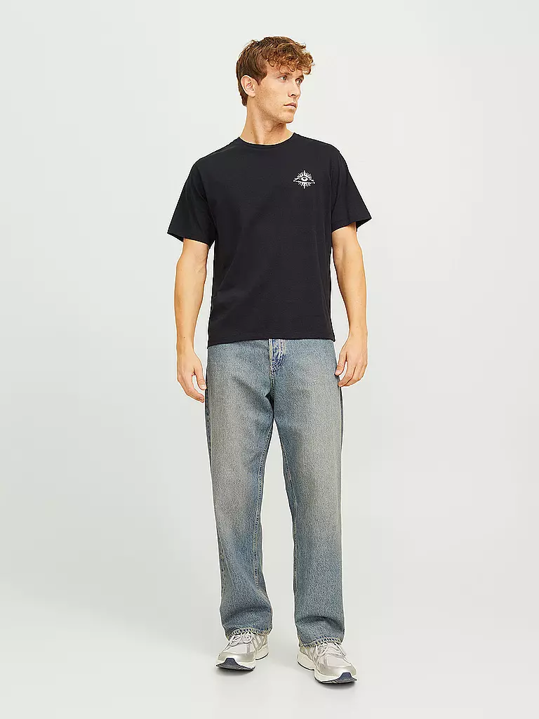 JACK & JONES | T-Shirt JJJACKIE | schwarz