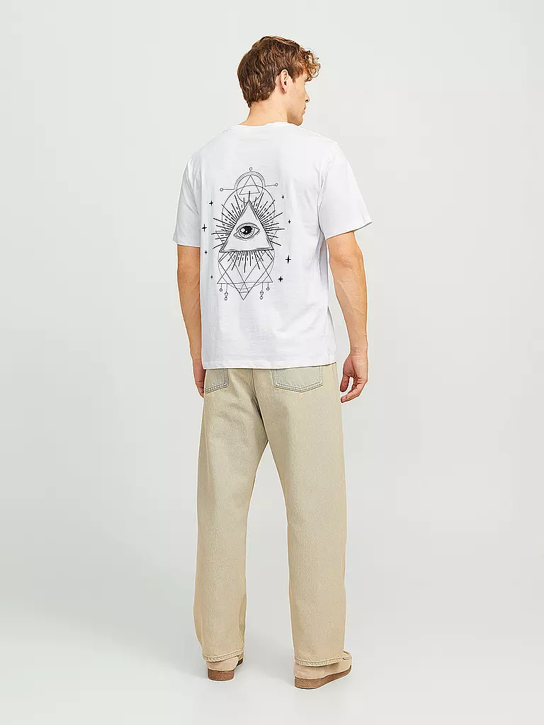 JACK & JONES | T-Shirt JJJACKIE | weiss