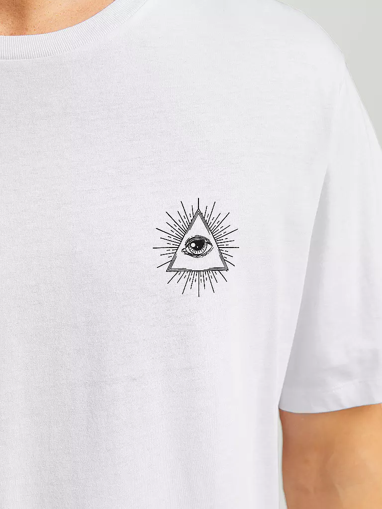 JACK & JONES | T-Shirt JJJACKIE | weiss