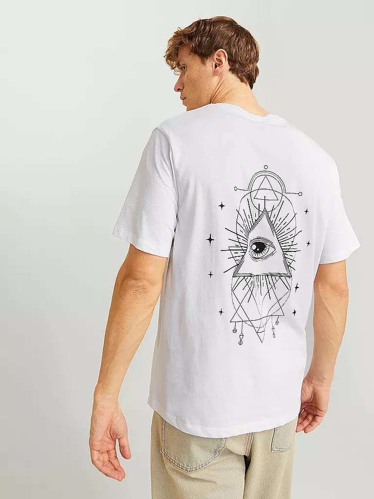 JACK & JONES | T-Shirt JJJACKIE | weiss
