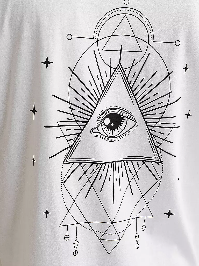 JACK & JONES | T-Shirt JJJACKIE | weiss