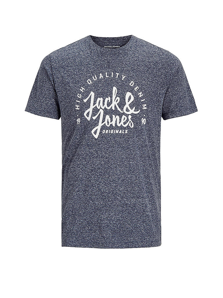 JACK & JONES | T-Shirt JJKIMBEL  | blau