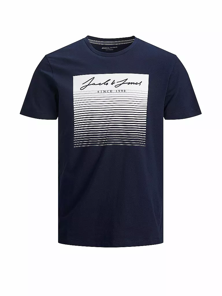JACK & JONES | T-Shirt JJSTOKE  | blau
