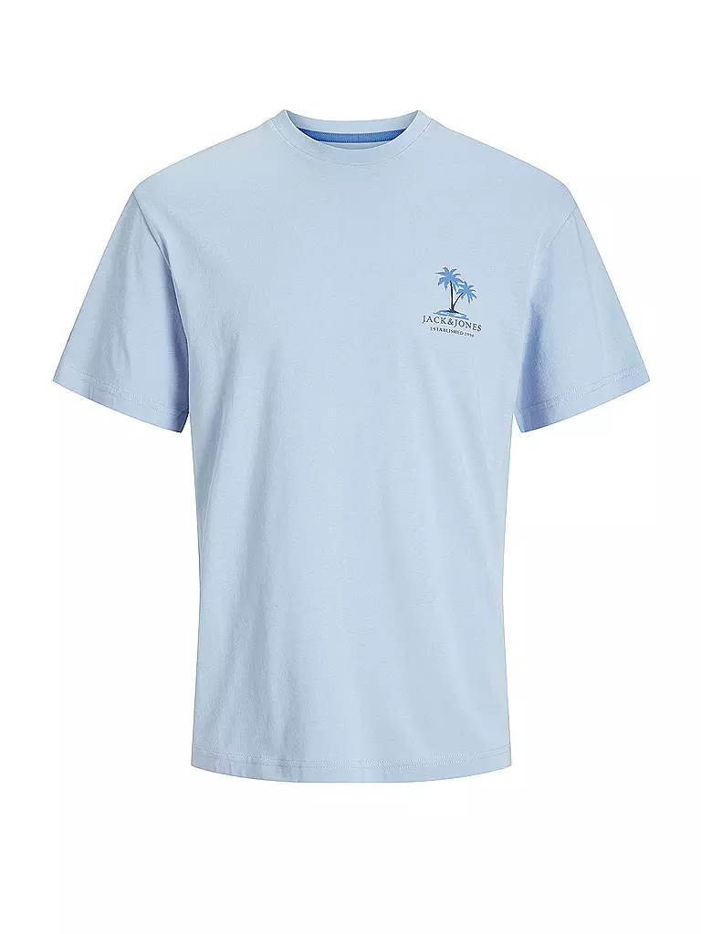 JACK & JONES | T-Shirt JJSUMMER  | hellblau