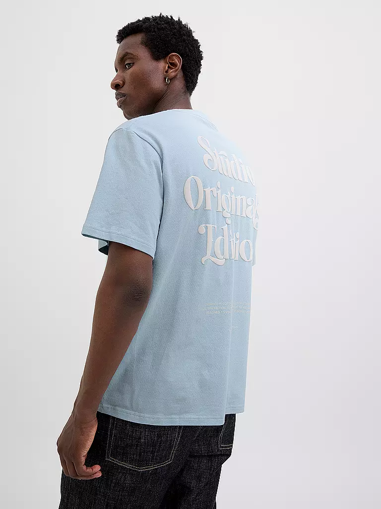 JACK & JONES | T-Shirt JORACAPULCO  | hellblau
