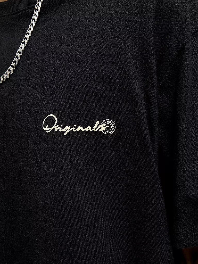 JACK & JONES | T-Shirt JORACAPULCO  | schwarz