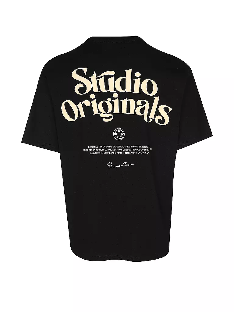 JACK & JONES | T-Shirt JORACAPULCO  | schwarz